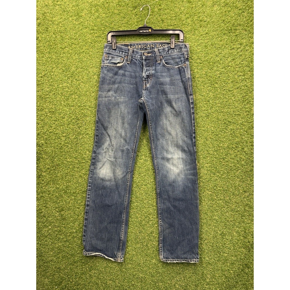 American Eagle Jeans Mens 29x32 Blue Next Level Airflex Original Straight Fit